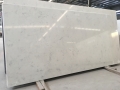 Cararra lajes de pedra de quartzo branco