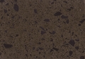 Pedra de quartzo marrom de cristal escuro de RSC 9013